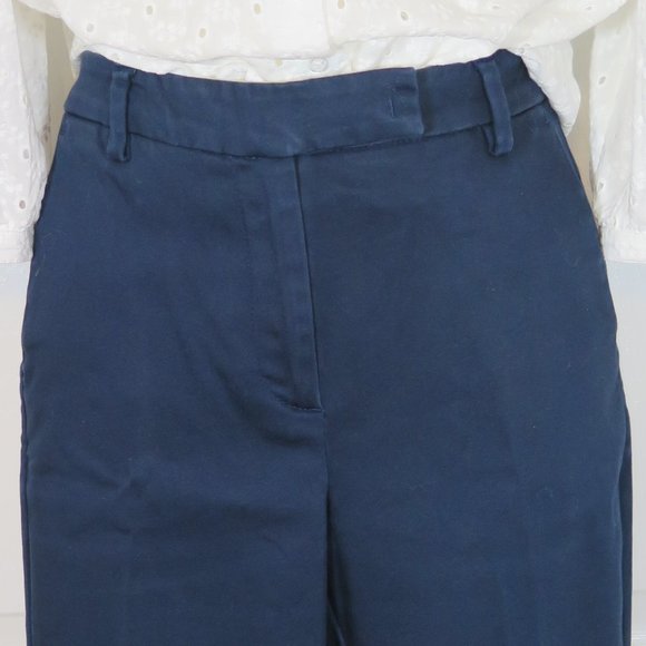 M&S Collection -'Mia' Navy cropped pants - Picture 3 of 15